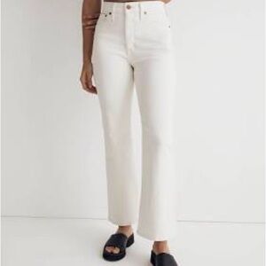 Madewell - the perfect vintage flare crop jean in vintage canvas